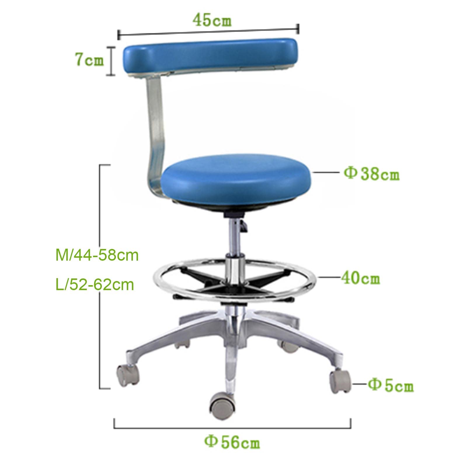 Amazon.co.jp: 歯科医のスツール 歯科アシスタントチェア アームレスト